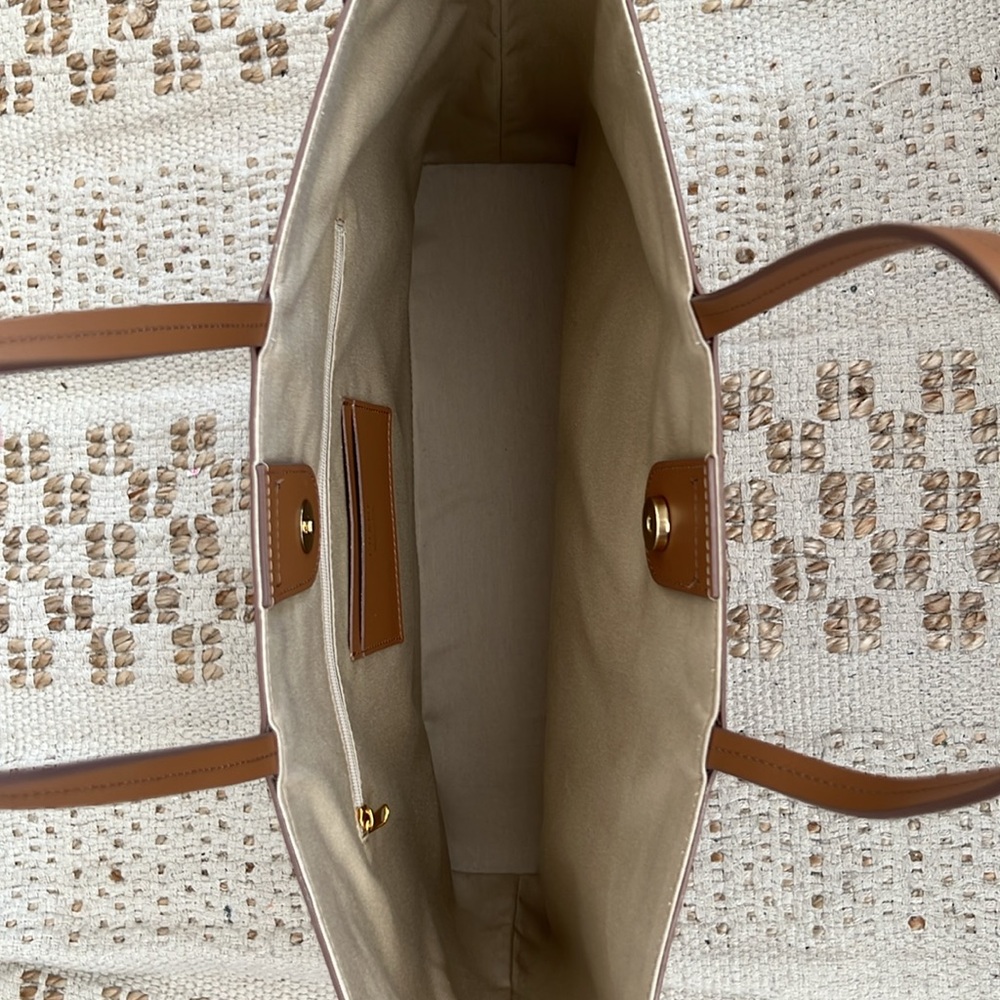 Frame Le Signature Tote Camel NEW - Picture 3 of 6